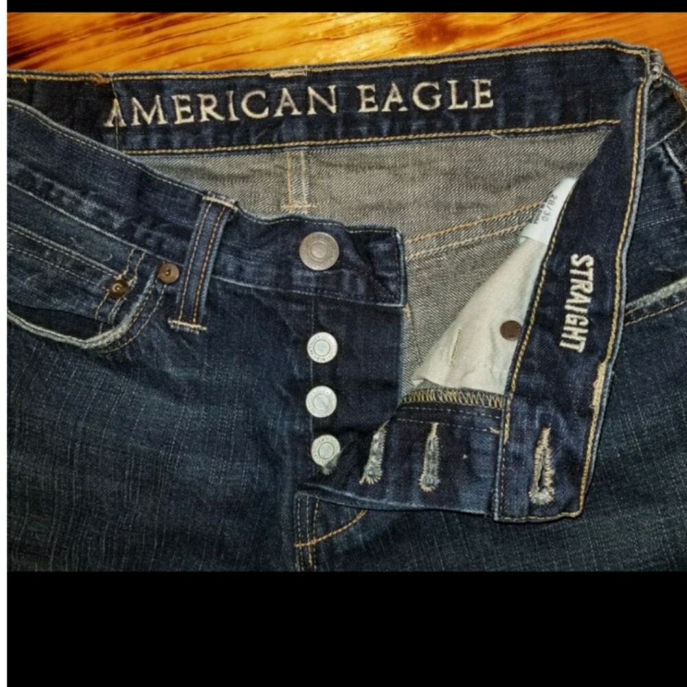 American Eagle jeans, 28x30, button fly